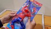 Unboxing and Review of Crawling Action Figure Toy with Light and  Shooting Sound (Spideerman)