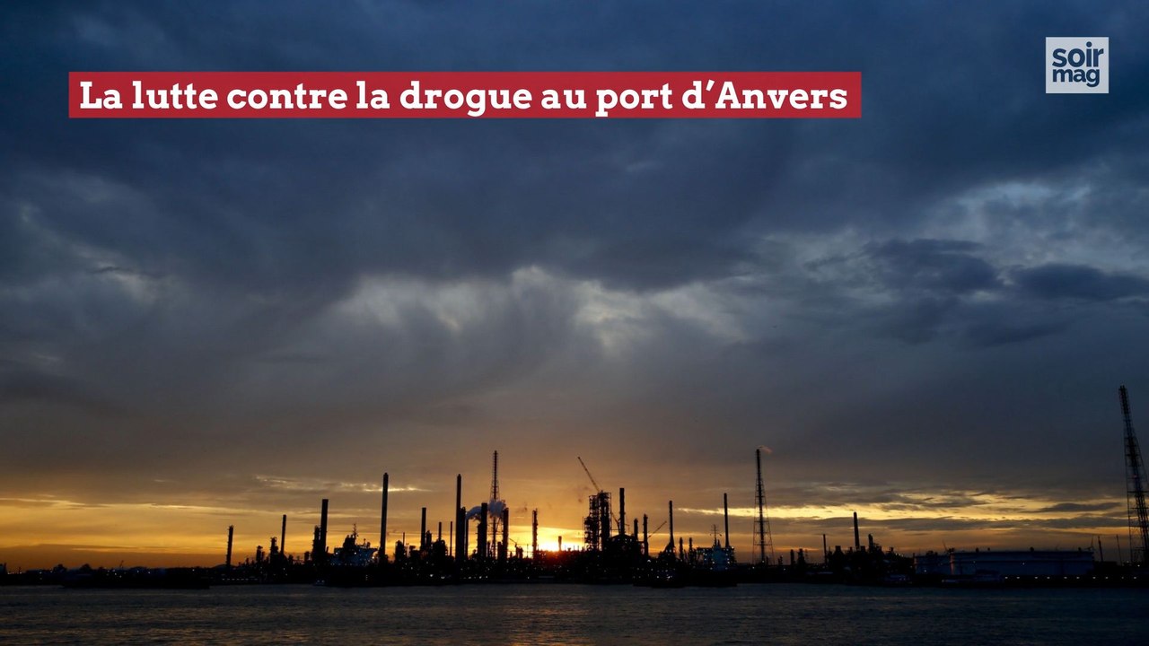 La lutte contre la drogue au port d'Anvers