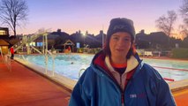 Swimmers and staff a Faversham Pools explain why they love swimming outside