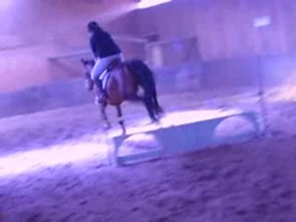 Elsa et jéricho sur un vertical