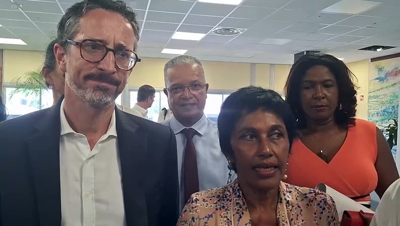 Ericka Bareigts, maire de Saint-Denis, s'exprime sur le plan de sauvegarde du quartier de la Chaumière