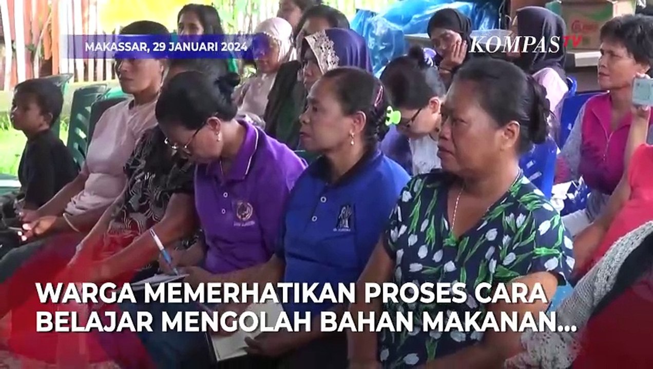 Caleg di Makassar Gaet Suara dengan Demo Memasak