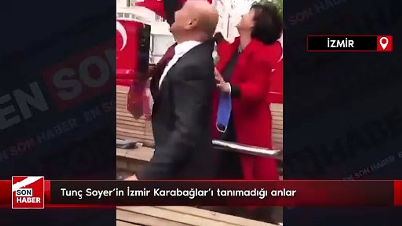 Tunç Soyer'in İzmir Karabağlar'ı tanımadığı anlar