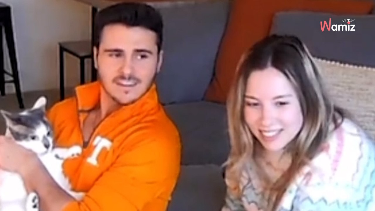 Tego dnia nie założył okularów, co dla jego kota okazało się traumatyczne. Video rozbawiło 92,4 mln osób