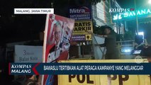 Bawaslu Tertibkan Alat Peraga Kampanye yang Melanggar!