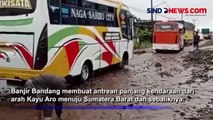 Akses Jalan Lumpuh Total Usai Banjir Bandang Terjang Kabupaten Kerinci