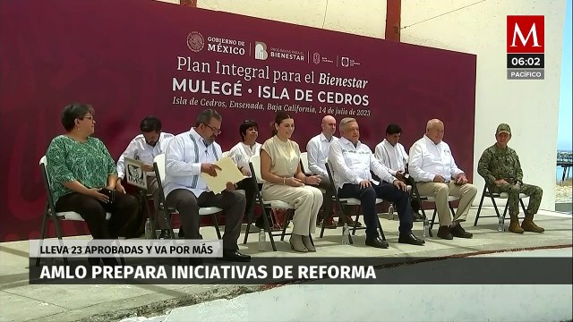 AMLO realizó 23 reformas durante su sexenio y va por más; prepara iniciativas