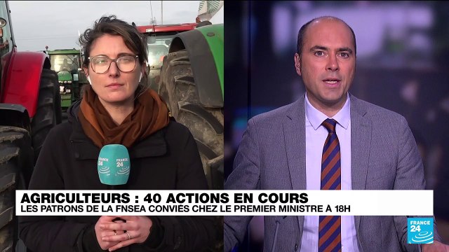 Agriculteurs français : au moins 4 autoroutes bloquées autour de Paris