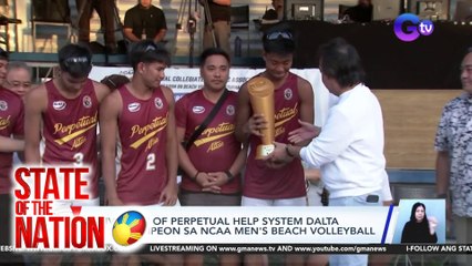 University of Perpetual Help System Dalta Altas, kampeon sa NCAA Men's Beach Volleyball | SONA