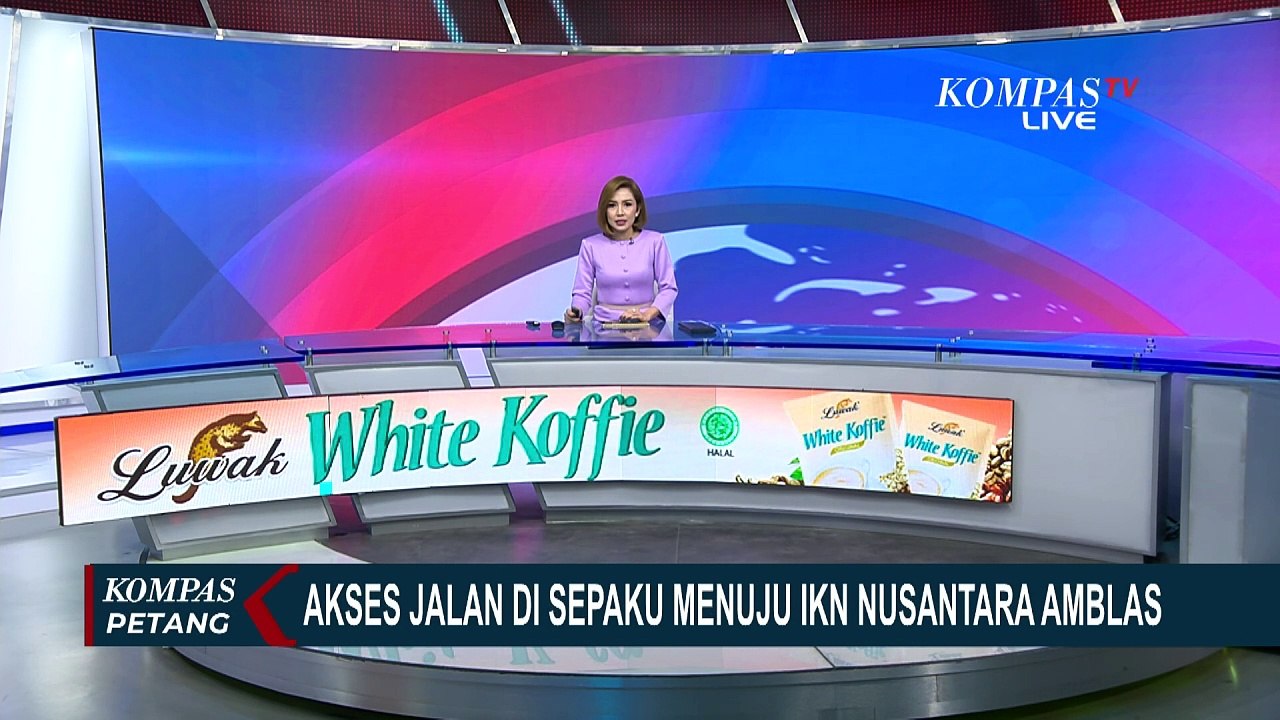 Akses Jalan Menuju IKN Amblas, Diduga Struktur Jalan Tidak Kuat Menahan Beban Truk Bermuatan Besar