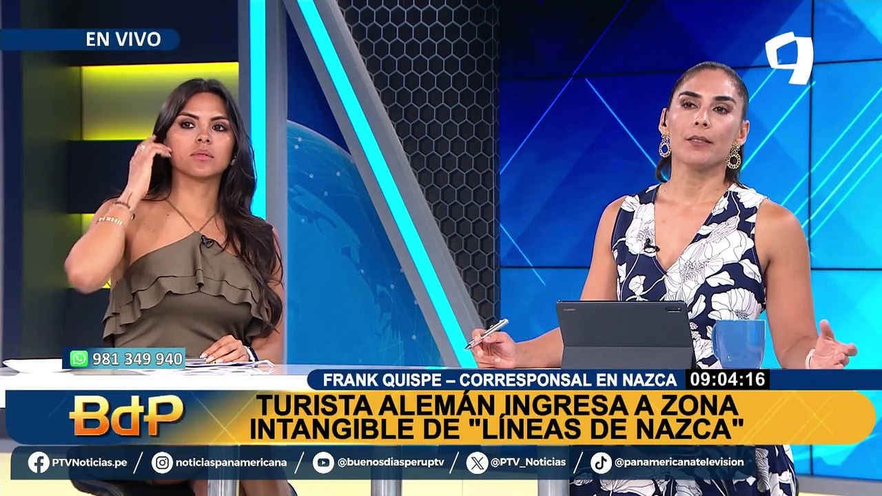 Líneas de Nazca: detienen a turista por ingresar a zona intangible de patrimonio histórico