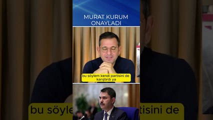 AKP’Lİ MURAT KURUM İSTANBUL’UN GÜVENSİZ OLDUĞUNU ONAYLADI! #shorts