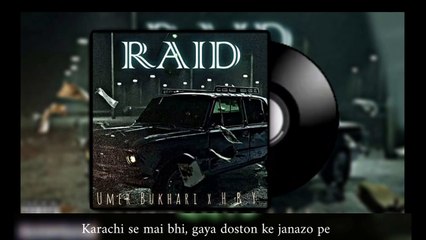 Raid | Sarz Studio | Umer Bukhari X H. B. Y | Hip Hop | Song 2024