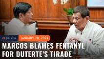 Tit for tat: Now Marcos blames Duterte's drug use for foul-mouthed tirade