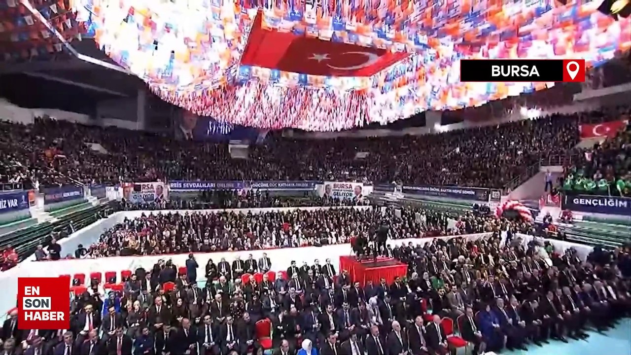 Cumhurbaşkanı Erdoğan, Bursa Aday Tanıtım Toplantısı'nda