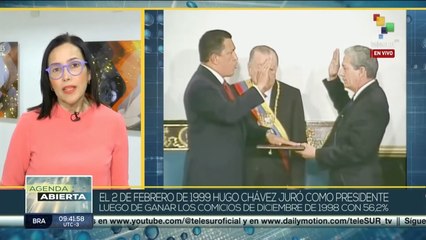 Pueblo venezolano celebra 25 años de Revolución Bolivariana