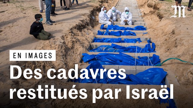 Gaza : des dizaines de corps palestiniens enterrés après leur restitution par Israël