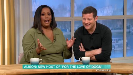 Alison Hammond says taking over on Love of Dogs is a 'big responsibility'