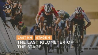 Last Km - Stage 4 - The AlUla Tour 2024