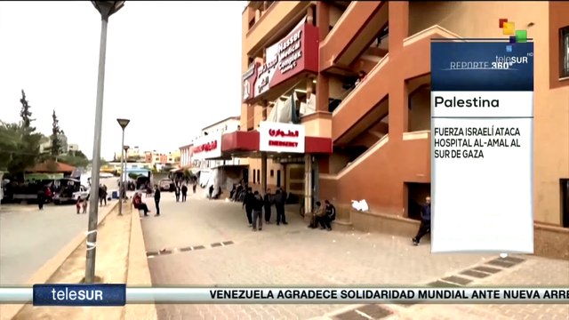 Reporte 360º 02-02: Fuerza israelí ataca hospital Al-Amal al sur de Gaza