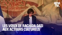 Les vœux de Rachida Dati aux acteurs culturels en intégralité