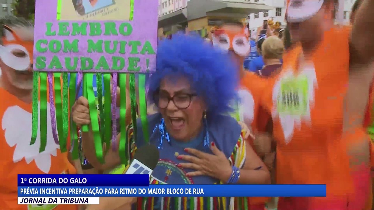 Prévia incentiva preparação para ritmo do maior bloco de rua