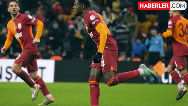 Galatasaray, Gaziantep FK'yı geriden gelip devirdi