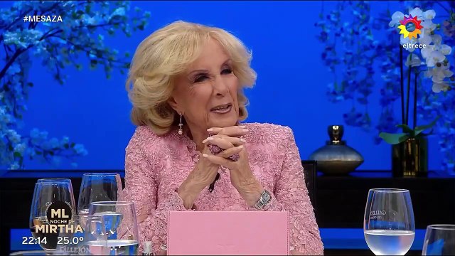 Ariel Tarico sorprendió a Mirtha Legrand con una gran imitación de la conductora.