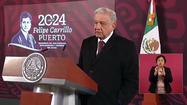 Presidente de México afirma que hubo un hackeo de datos personales de periodistas