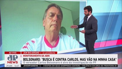 Jair Bolsonaro comenta ação contra Carlos, atuação da PF e 08/01; assista na íntegra