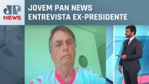 Jair Bolsonaro comenta ação contra Carlos, atuação da PF e 08/01; assista na íntegra