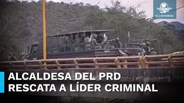 Capturan a jefe de plaza del CJNG, pero alcaldesa de Coalcomán interviene para que no se lo lleven