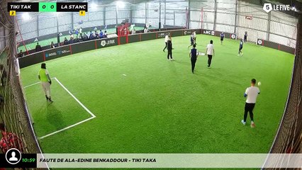Faute de Ala-Edine Benkaddour - Tiki Taka