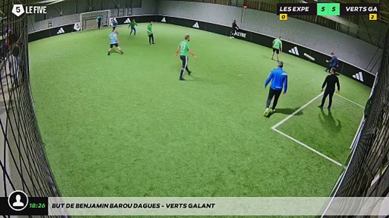 But de Benjamin Barou Dagues - VERTS GALANT