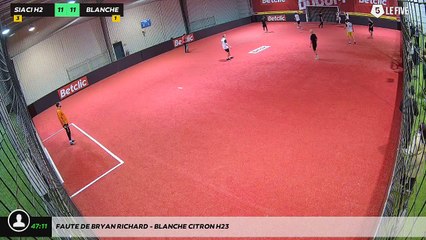 Faute de Bryan Richard - Blanche Citron H23