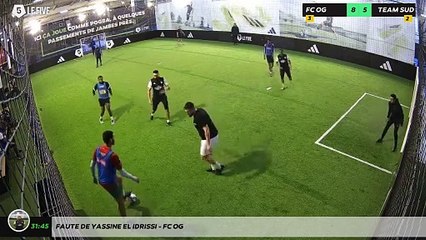 Faute de Yassine EL IDRISSI - FC OG