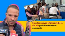 En estas nuevas oficinas de Boca del Río podrás tramitar tu pasaporte
