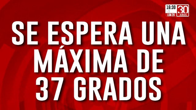 Ola de calor extremo: alerta roja en seis provincias