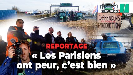 Tải video: « Les Parisiens ont peur, c’est bien » : on a suivi le début du « siège de Paris » avec les agriculteurs sur l’A6