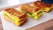 3 ways to make one pan egg toast! 5 minutes quick breakfast! Easy, Delicious and Healthy!