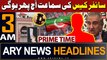 ARY News 3 AM Headlines 30th January 2024 | Cypher Case - The court will resume hearing today