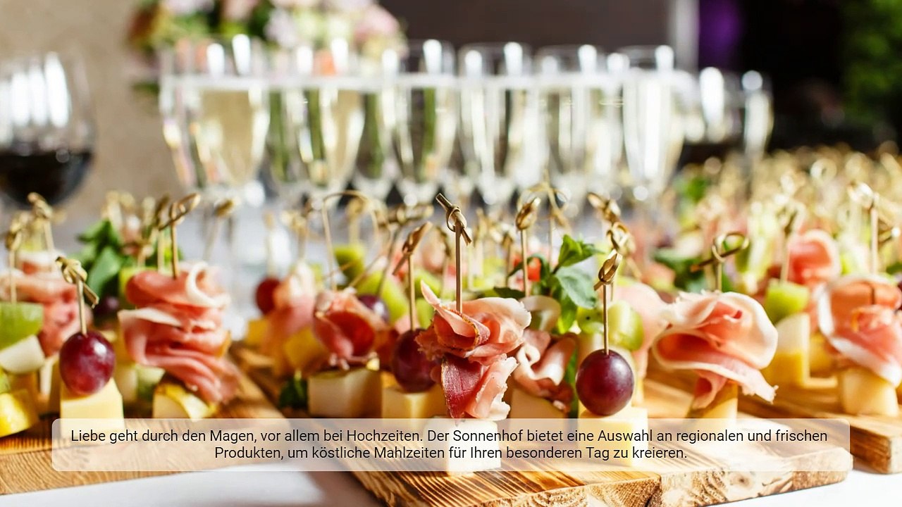 Exklusives Catering vom Sonnenhof