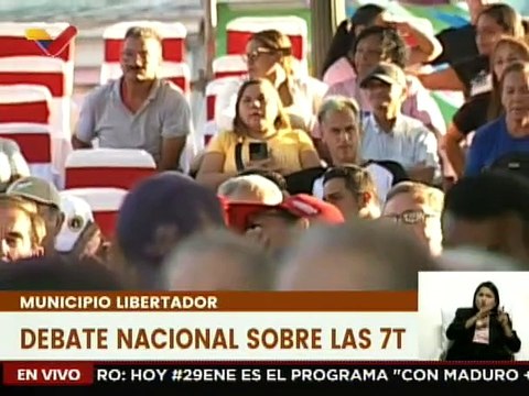 Vpdte. de Planificación Ricardo Menéndez resaltó la importancia del debate popular sobre las 7T