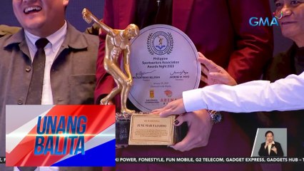 Ilang Pinoy athletes, kinilala sa PHL Sportswriter Association Awards Night | UB