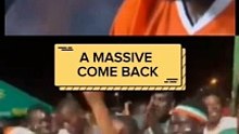 What a massive comeback and win for Ivory Coast tonight