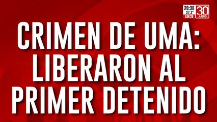 Crimen de Umma: liberaron al primer detenido