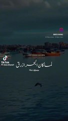 لما كان البحر أزرق || تتر مسلسل حالة خاصة