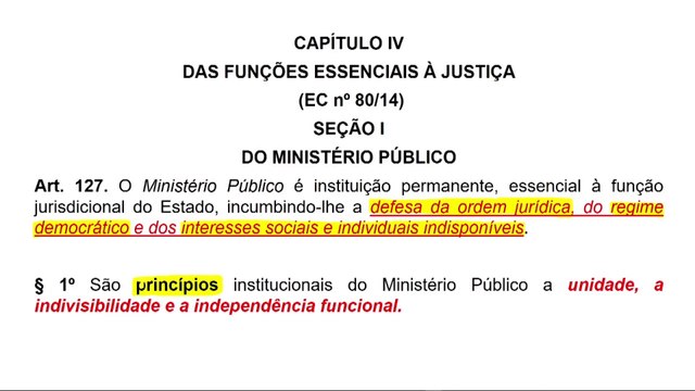Aula 16.2 Funções Essencias a Justiça Ministério Público Parte I - Direito Constitucional