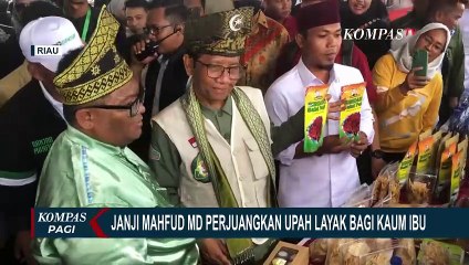 Janji Mahfud Jika Jadi Wakil Presiden: Perjuangkan Upah Layak Bagi Kaum Ibu