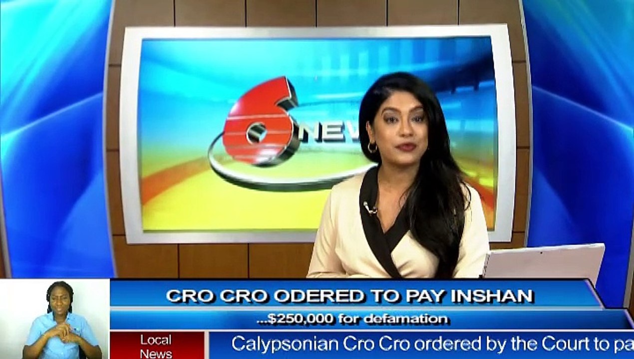 INSHAN WINS DEFAMATION LAWSUIT AGAINST CRO CRO